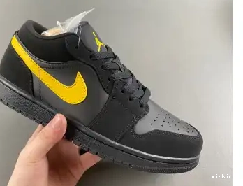  1 Air Gold' 553558-071 'Black University Jordan Low 0602